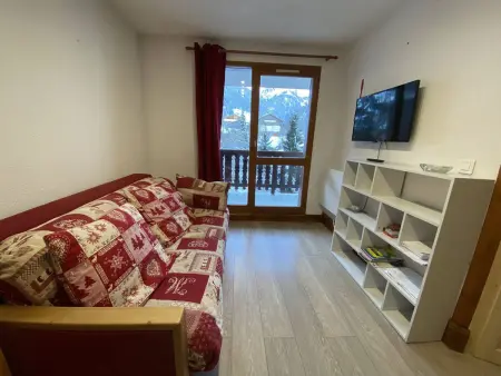 Appartement cosy à Arêches-Beaufort, 50 m des bus ski gratuits : photo 10