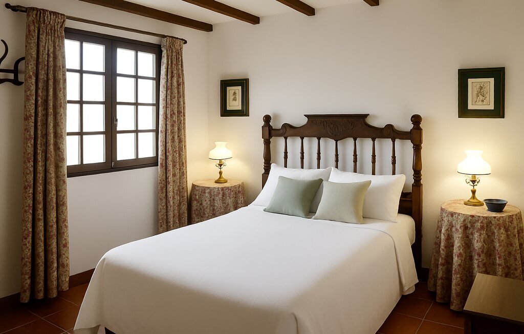 El Pedregal, maison rustique avec piscine à Valsequillo - Photo 5