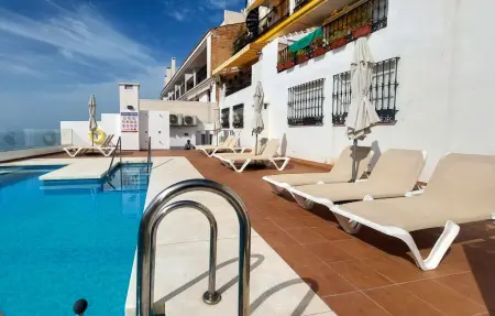 Appartement 2 chambres à Benalmádena avec vue mer et piscine : photo 9