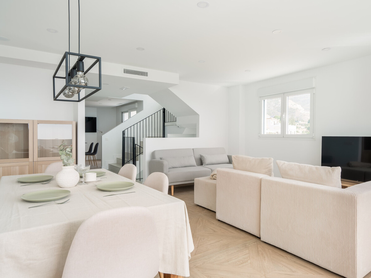 Grande maison vue mer et montagne - 10 pers., Maison 8 personnes à Benalmádena - Photo 4