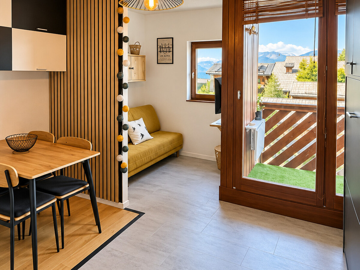 Studio moderne, vue piste - 4 pers., Appartement 4 personnes à La Toussuire - Photo 1