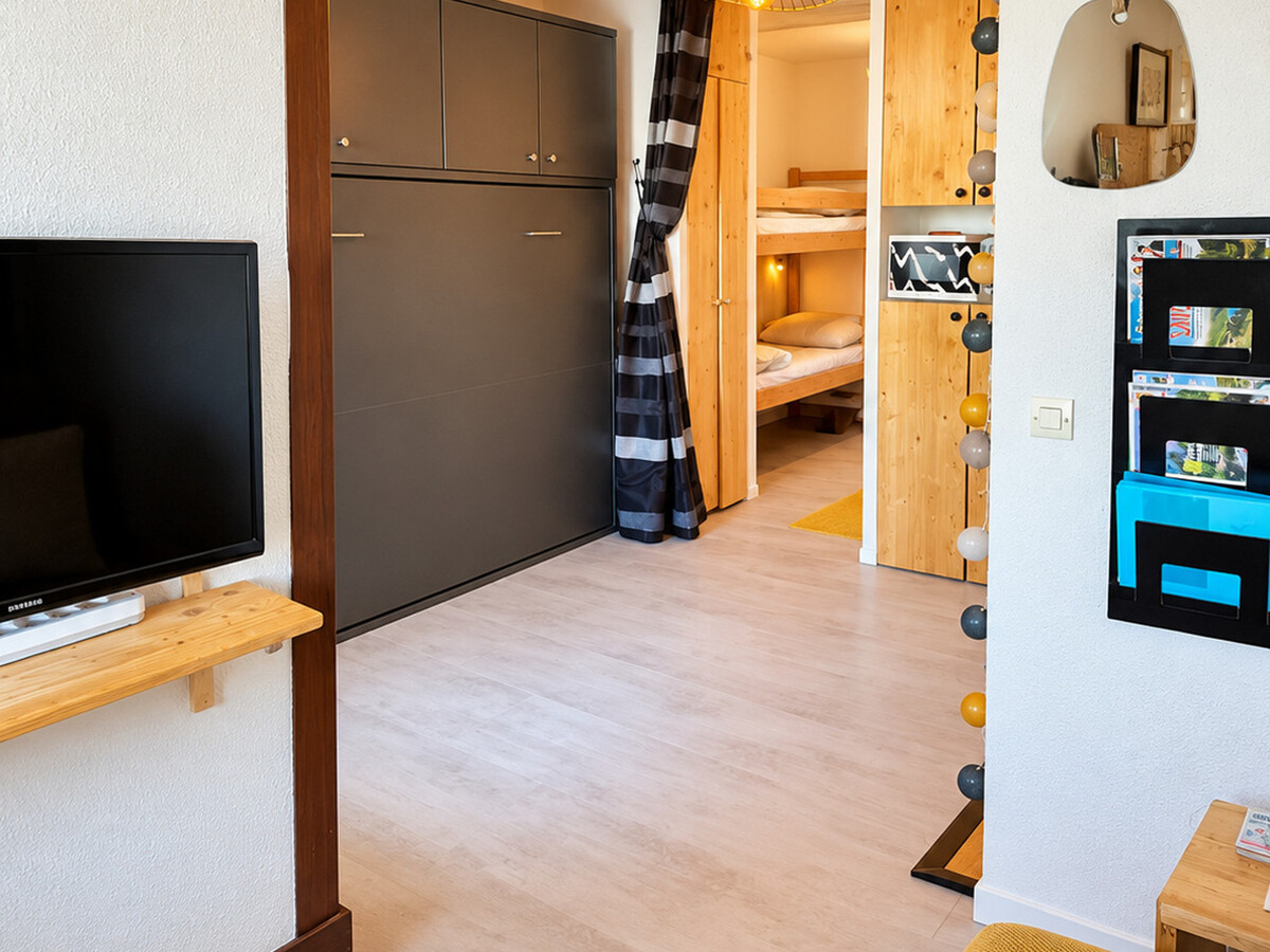 Studio moderne, vue piste - 4 pers., Appartement 4 personnes à La Toussuire - Photo 3