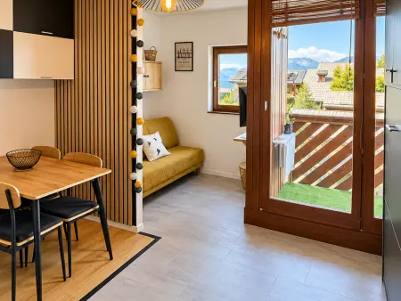 Studio moderne, vue piste - 4 pers., Appartement La Toussuire 4 personnes