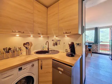 Appartement lumineux, balcon - 4 pers., Appartement 4 personnes à Les Menuires : photo 7