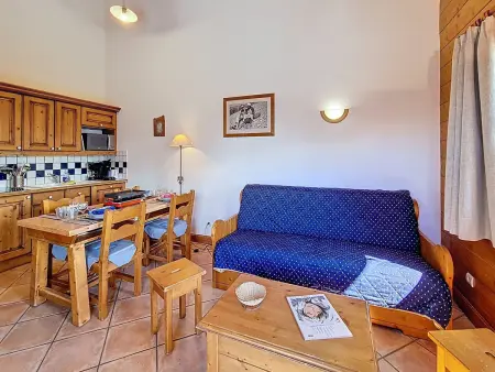 Appartement 3 pièces avec balcon sud-ouest, Les Menuires : photo 2