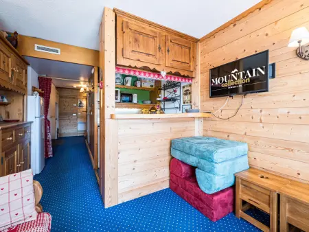 Studio ski aux pieds avec balcon à Bourg-Saint-Maurice : photo 5