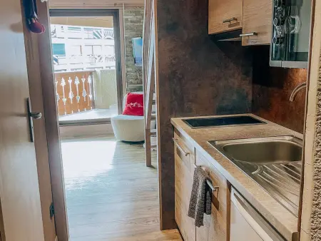 Appartement studio au pied des pistes - 6 pers., Appartement 6 personnes à Huez : photo 4