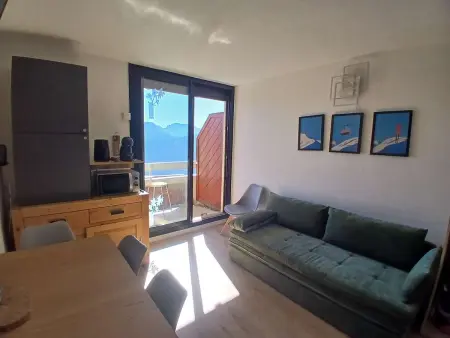 Appartement 2 pièces balcon sud à L'Alpe d'Huez, 5 pers. : photo 2