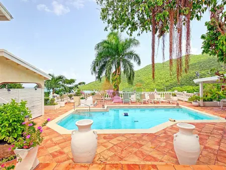 Villa Joelle vue mer panoramique, piscine privée à Saint-Martin : photo 19
