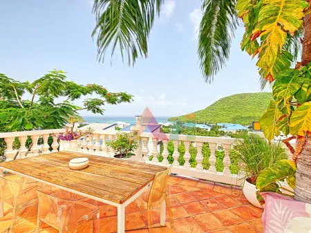 Villa Joelle vue mer panoramique, piscine privée à Saint-Martin : photo 25