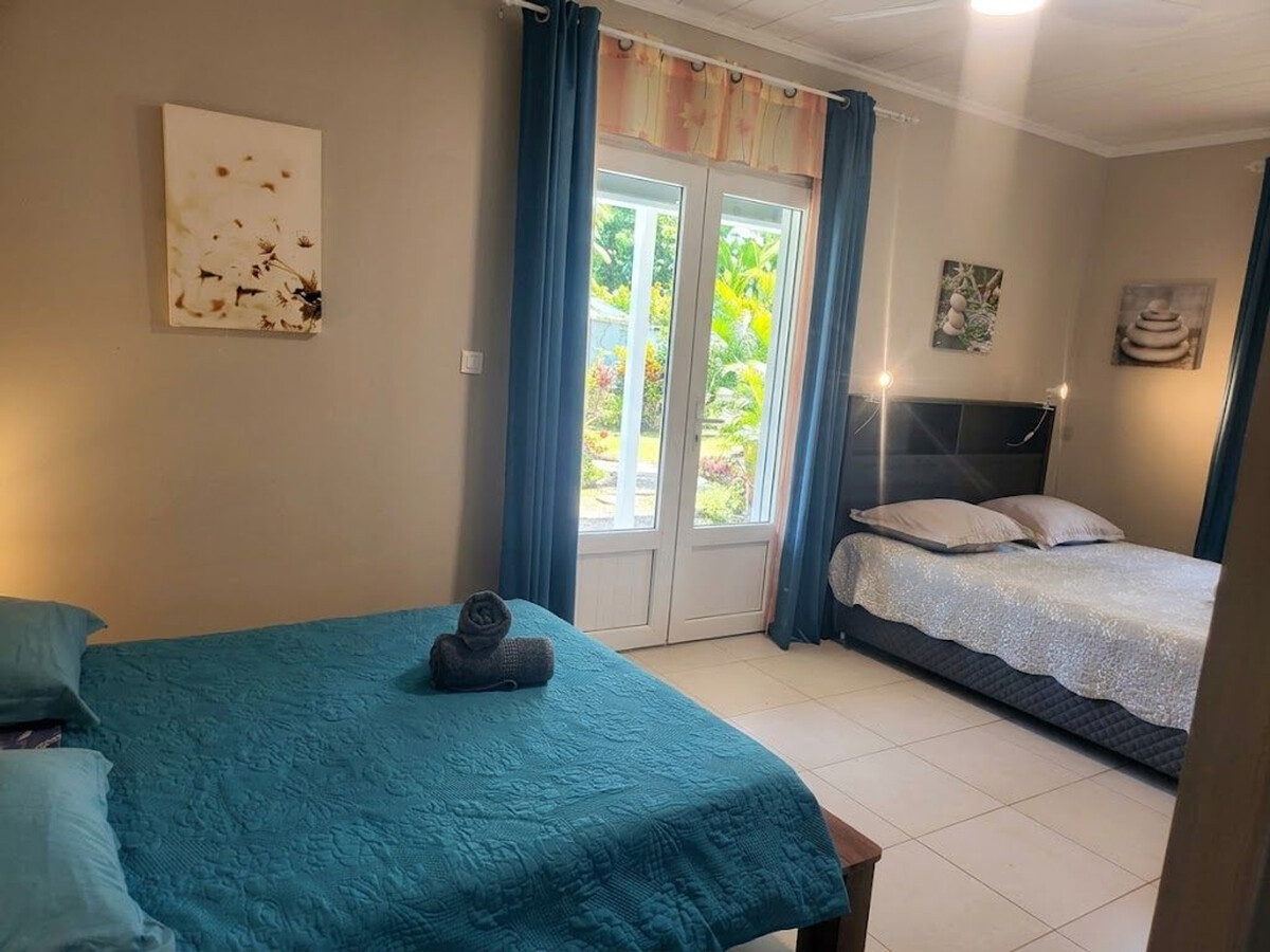 Gîte cosy sur la Route des Laves - 10 pers., Gîte 10 personnes à Saint Philippe - Photo 11