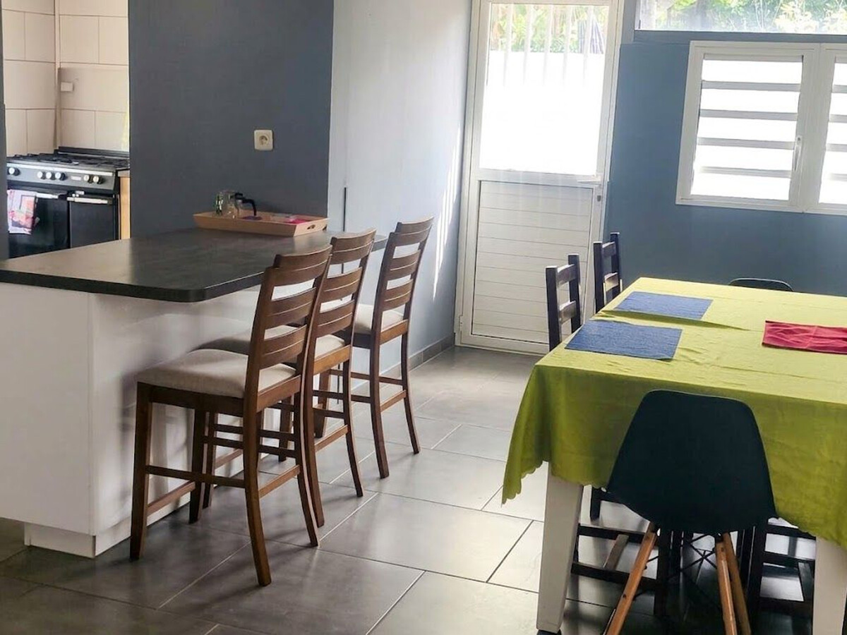 Gîte cosy sur la Route des Laves - 10 pers., Gîte 10 personnes à Saint Philippe - Photo 13