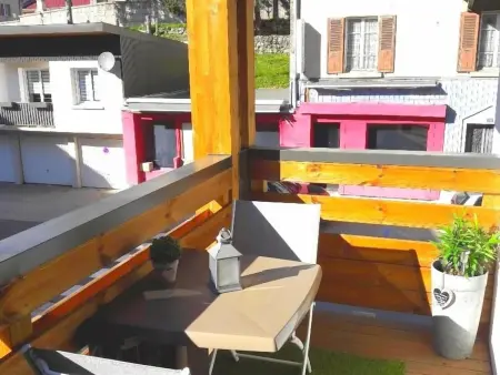 Studio central avec balcon - 3 pers., Appartement 3 personnes à Les Rousses : photo 3