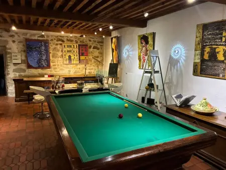 Maison Montpeyroux au calme avec jardin clos et cheminée : photo 7