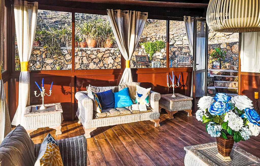 Casa El Retiro, maison rustique avec piscine à Tijarafe - Photo 5