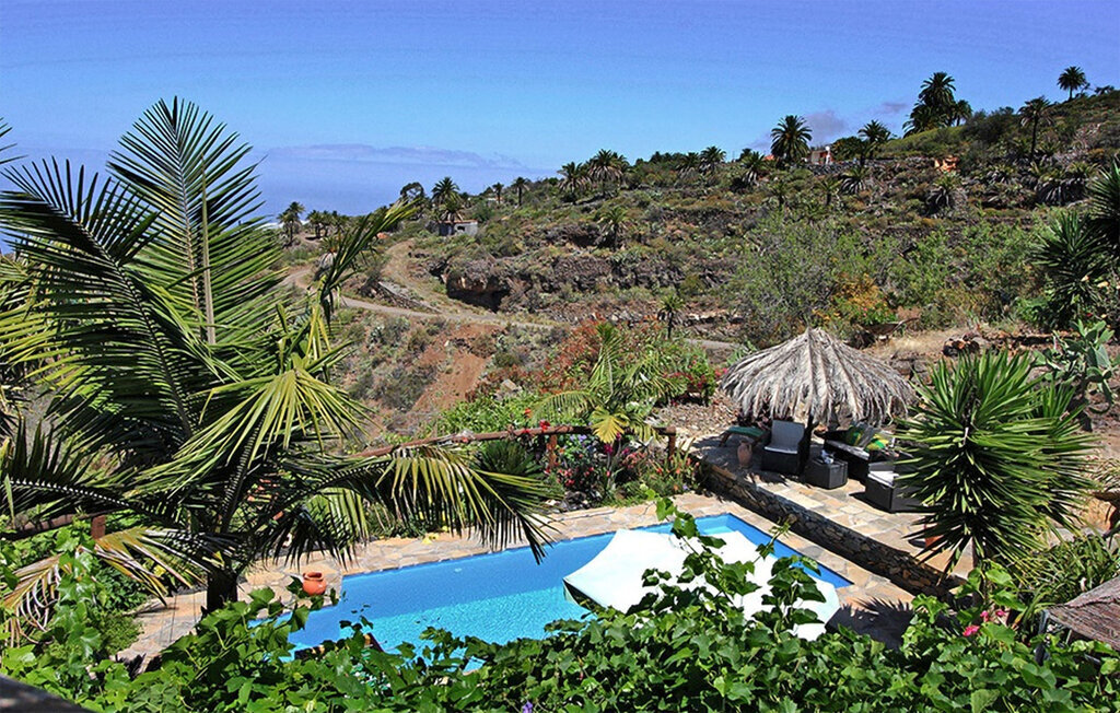 Casa El Retiro, maison rustique avec piscine à Tijarafe - Photo 10