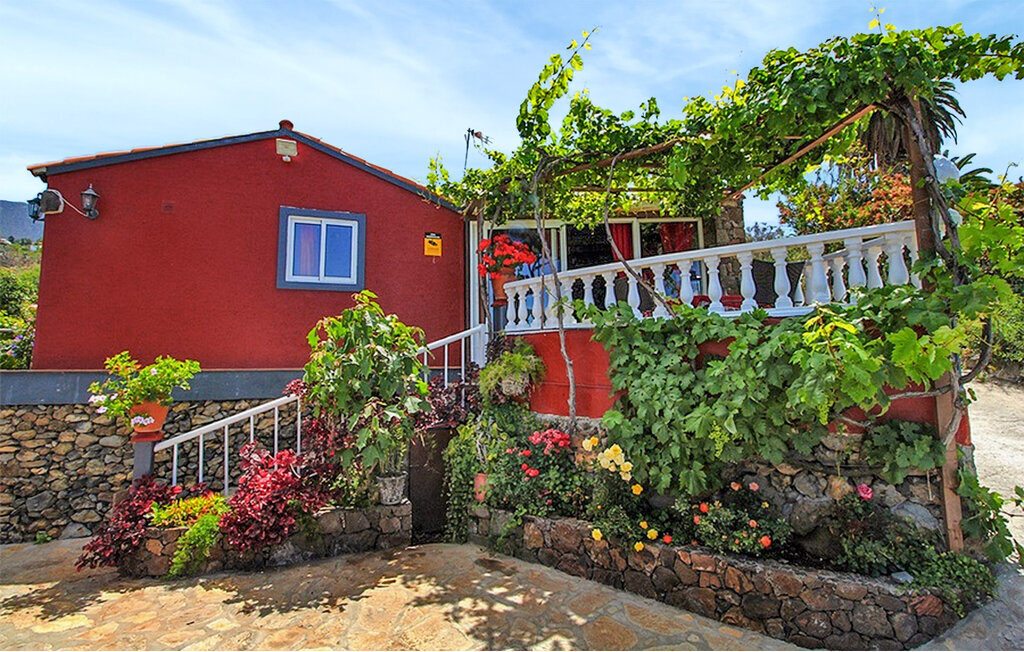 Casa El Retiro, maison rustique avec piscine à Tijarafe - Photo 11