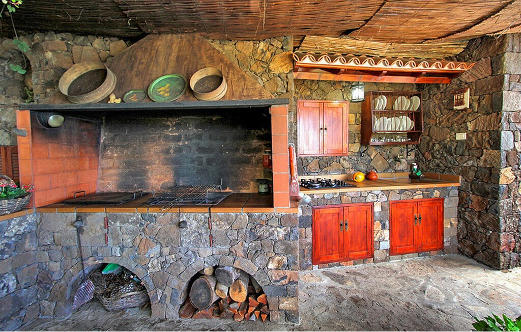 Casa El Retiro, maison rustique avec piscine à Tijarafe - Photo 12