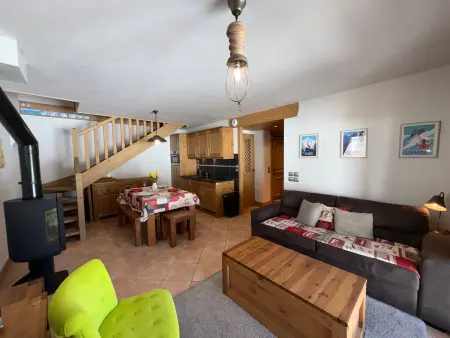 Appartement 8 pers., animaux OK, vue montagne, Appartement 8 personnes à Villard sur Doron : photo 1