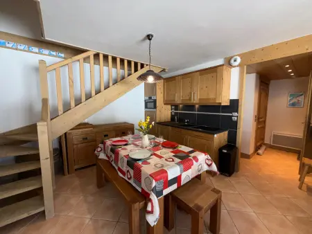 Appartement 8 pers., animaux OK, vue montagne, Appartement 8 personnes à Villard sur Doron : photo 4