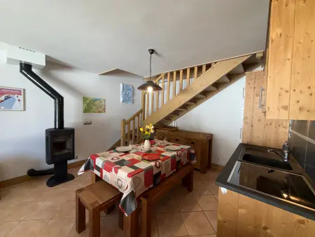 Appartement 8 pers., animaux OK, vue montagne, Appartement 8 personnes à Villard sur Doron : photo 5