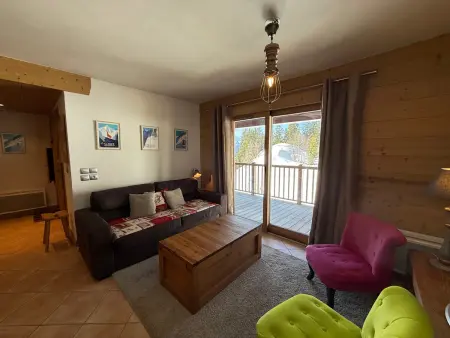 Appartement 8 pers., animaux OK, vue montagne, Appartement 8 personnes à Villard sur Doron : photo 6