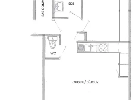 Appartement vue pistes et Beaufortain, balcon plein sud - Les Saisies : photo 4
