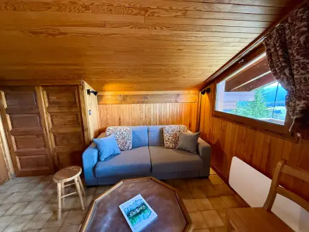 Appartement vue pistes et Beaufortain, balcon plein sud - Les Saisies : photo 6