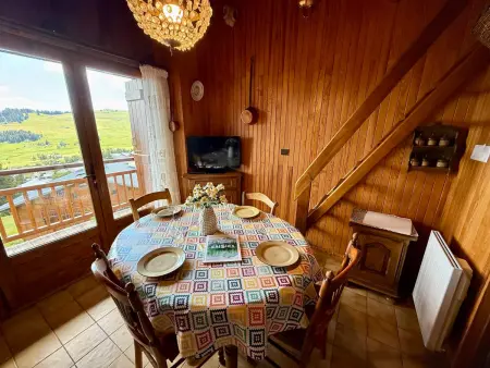 Appartement vue pistes et Beaufortain, balcon plein sud - Les Saisies : photo 8