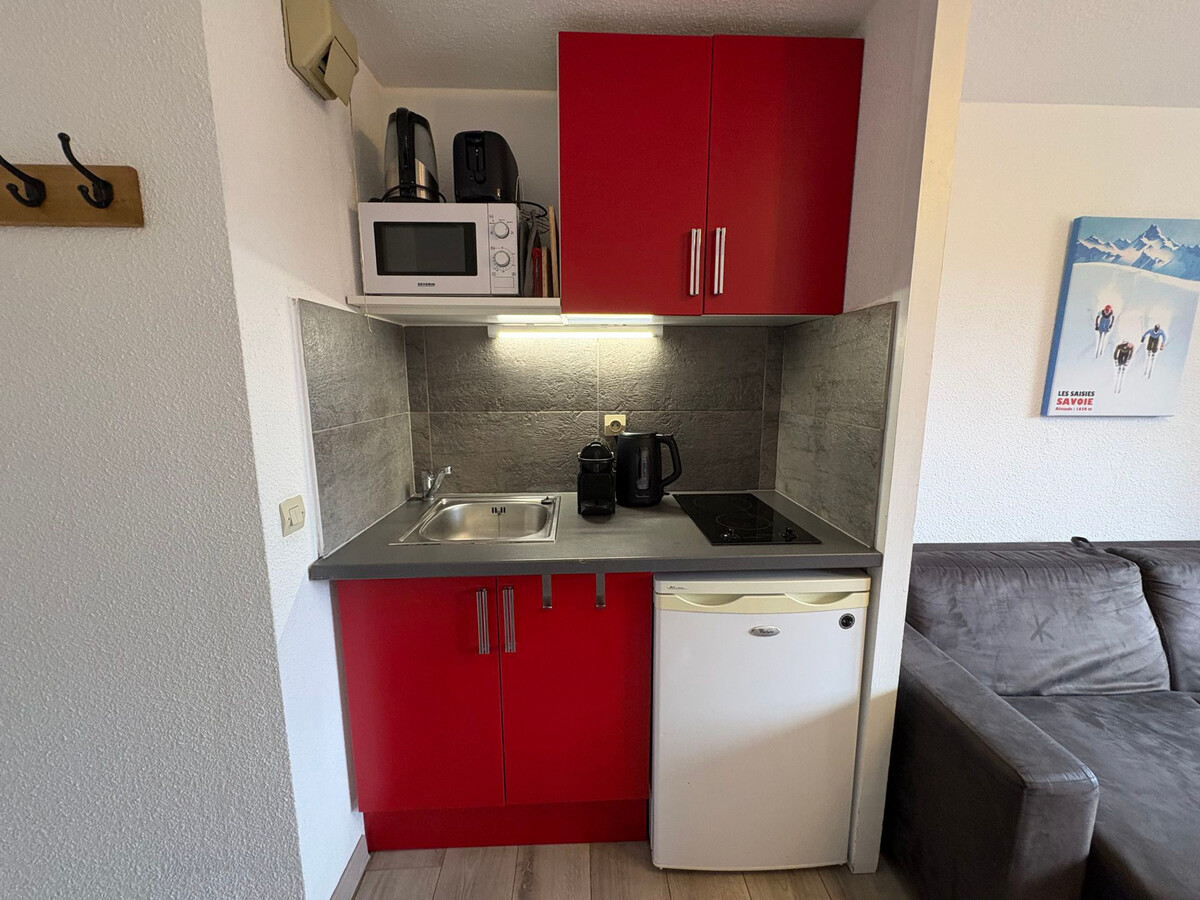 Studio cabine plein sud - 4 pers., Appartement 4 personnes à Les Saisies - Photo 6