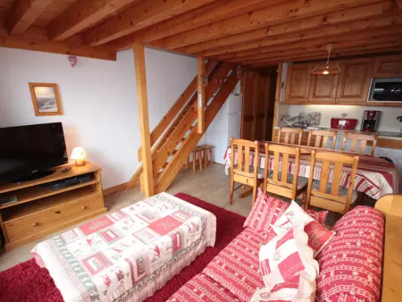 Appartement avec animaux, belle vue - 8 pers., Appartement 8 personnes à Les Saisies : photo 1