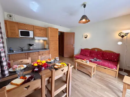 Appartement vue montagne - 4 pers., Appartement 4 personnes à Vars : photo 4