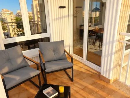Appartement vue mer à Gandía avec climatisation et terrasse : photo 23