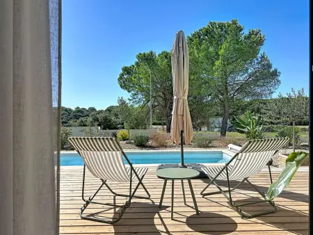 Villa Anglada à Langlade : maison 6 pers. avec piscine : photo 2