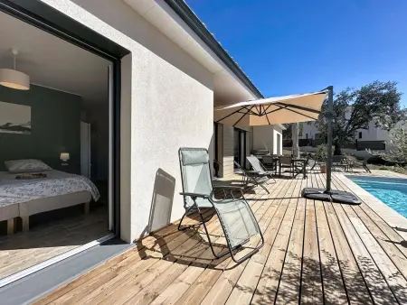 Villa Anglada à Langlade : maison 6 pers. avec piscine : photo 21