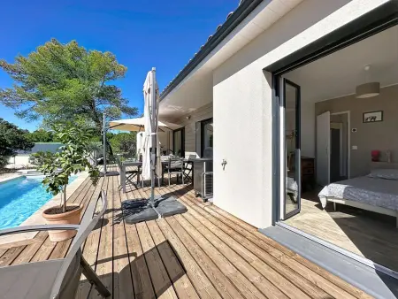 Villa Anglada à Langlade : maison 6 pers. avec piscine : photo 33