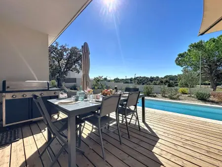Villa Anglada à Langlade : maison 6 pers. avec piscine : photo 43