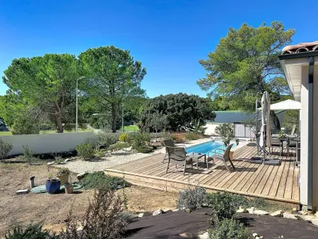 Villa Anglada à Langlade : maison 6 pers. avec piscine : photo 53