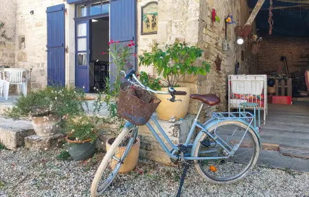 Maison de caractère en Charente, 2 pers., terrasse : photo 9