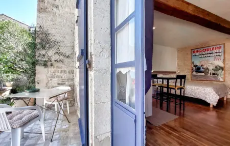 Maison de caractère en Charente, 2 pers., terrasse : photo 11