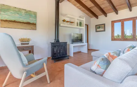 Sa Pleta de Xiclati, maison majorquine avec piscine : photo 4