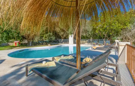 Villa majorquine avec piscine d'eau salée à Pollença : photo 9