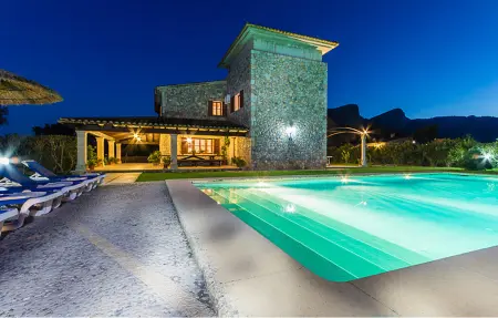Villa La Rafal, maison 8 personnes avec piscine à Pollença : photo 12