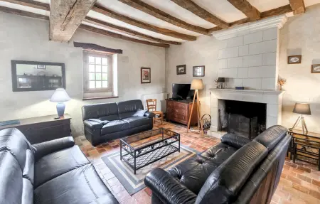Gîte de la Bergerie au château de Lathan, 10 personnes : photo 3