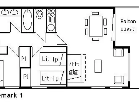 Appartement vue montagne avec balcon ouest, Méribel : photo 23
