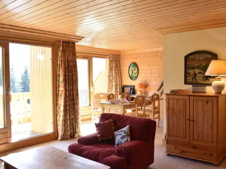 Appartement skis aux pieds, vue vallée - 4 pers. : photo 10
