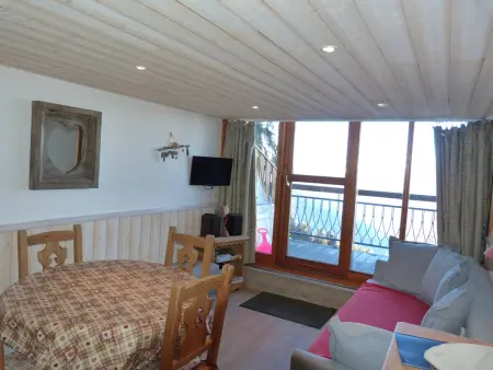 Duplex agréable, vue vallée - 5 pers., Appartement 4 personnes à Les Arcs 1800 : photo 1