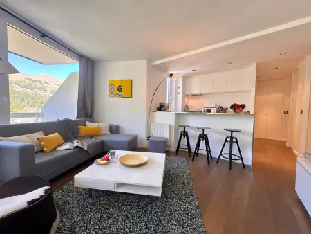 Appartement 55 m² au pied des pistes du Point Show, Vars : photo 5