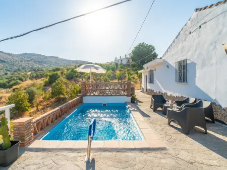 Maison rurale, piscine et clim - 4 pers., vue montagne