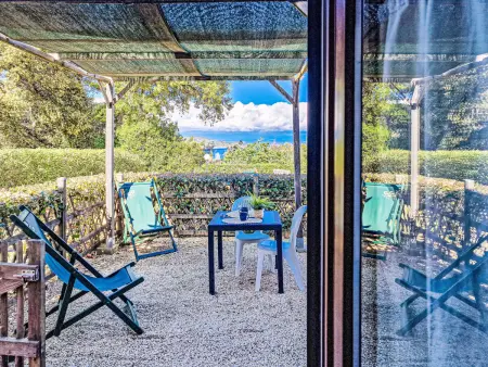 Appartement avec vue mer et jardin clôturé à Capoliveri, Elbe : photo 5